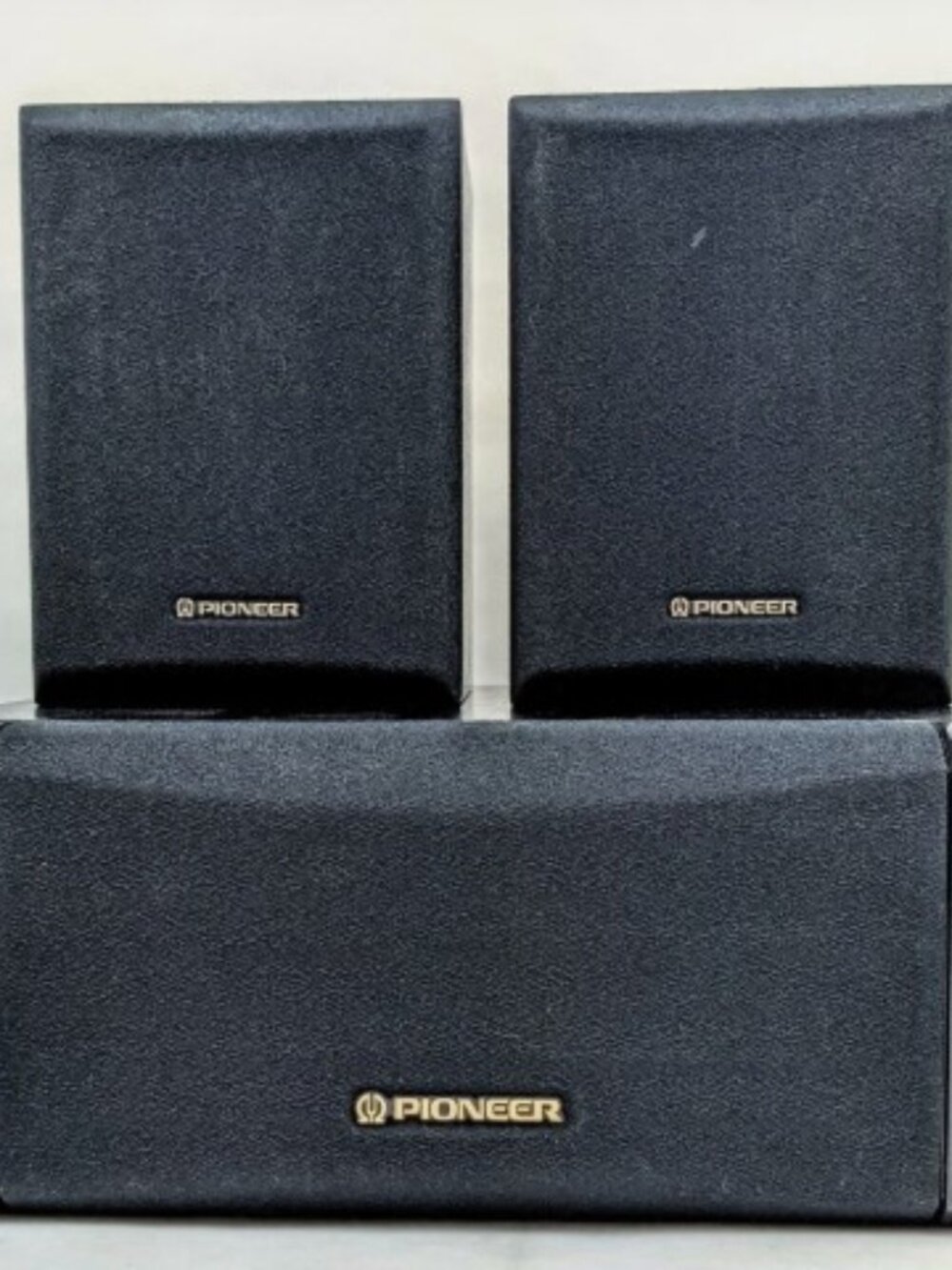 New Pioneer S-CR400 2 Rear Speakers 1 Center Speaker SET OF 3